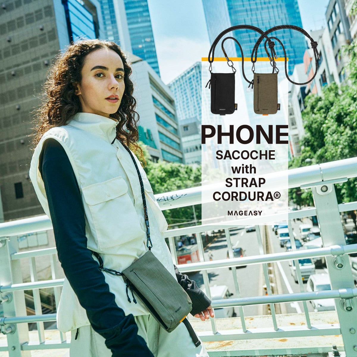 スマホ 対応 ショルダーバッグ サコッシュ スマホポーチ ショルダー