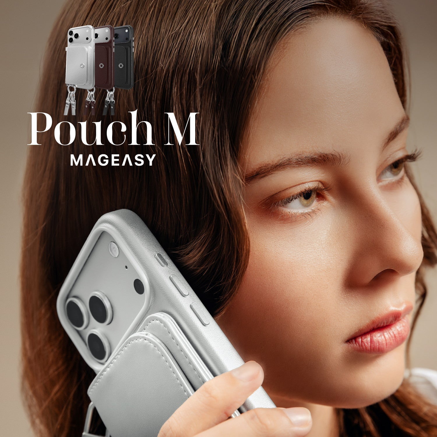 Pouch M iPhone Air MagSafe対応カード収納ケース – MAGEASY Japan