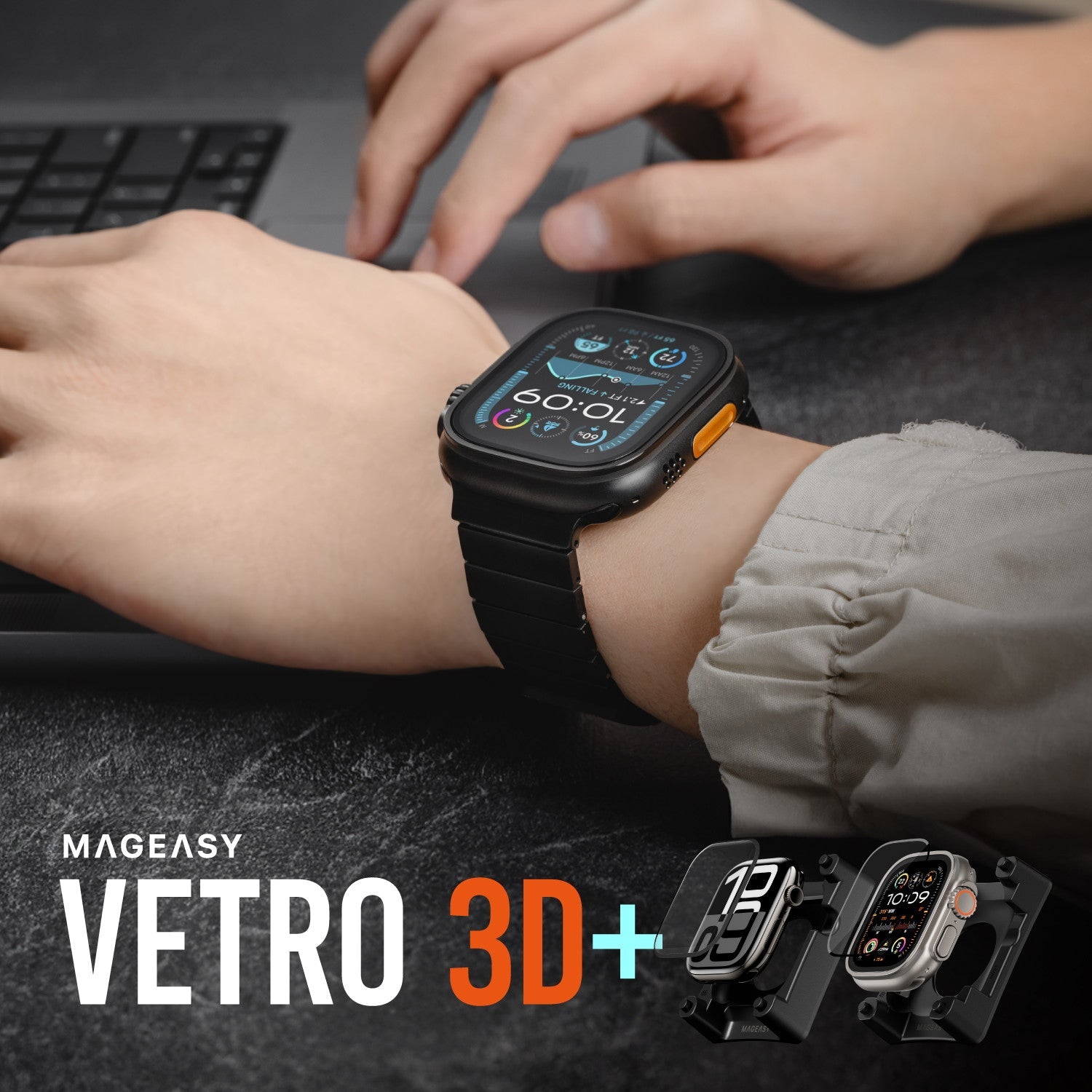 Vetro 3D+ Apple Watch Series 10 46mm アップルウォッチ用