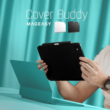 iPadAir5+ApplePencil+MagicKeyboard+純正カバー CoverBuddy iPad Air 13 (2024/2025M3/2026M4) / iPad Pro 12.9 (2018
