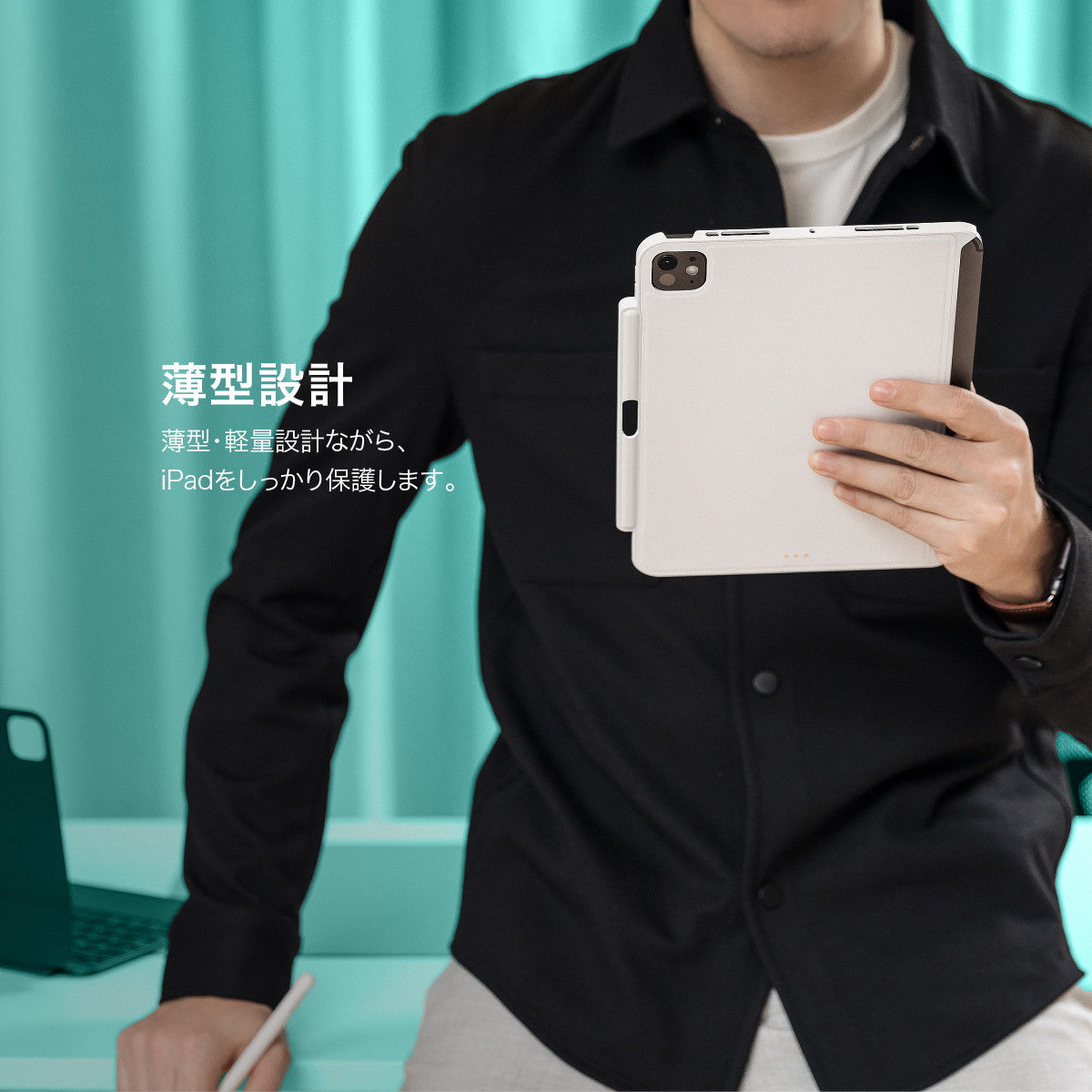 CoverBuddy iPad Air 13 (2024/2025M3/2026M4) / iPad Pro 12.9 (2018