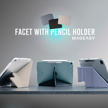 FACET with Pencil Holder iPad Air 13 (2024/2025M3/2026M4) / iPad