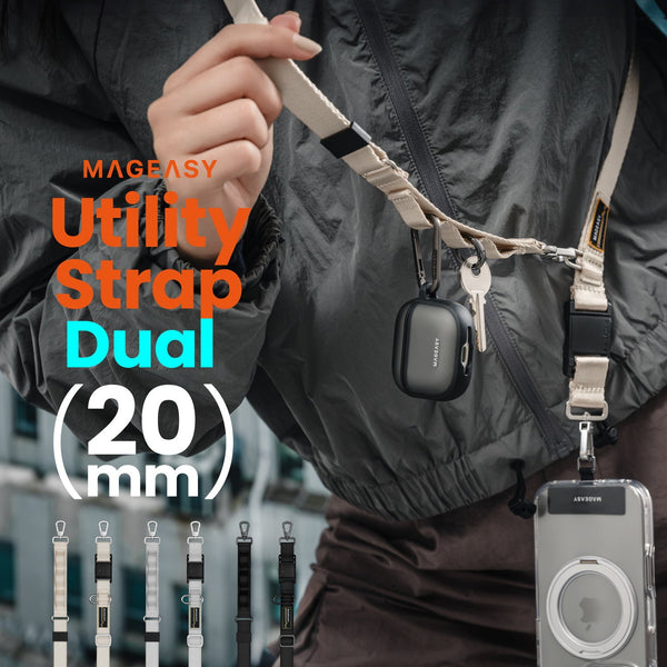 Utility Strap Dual (20mm) スマートフォン用 ネックストラップ