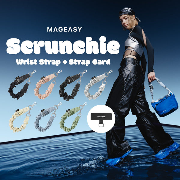 Scrunchie Wrist Strap スマートフォン用 リストストラップ – MAGEASY