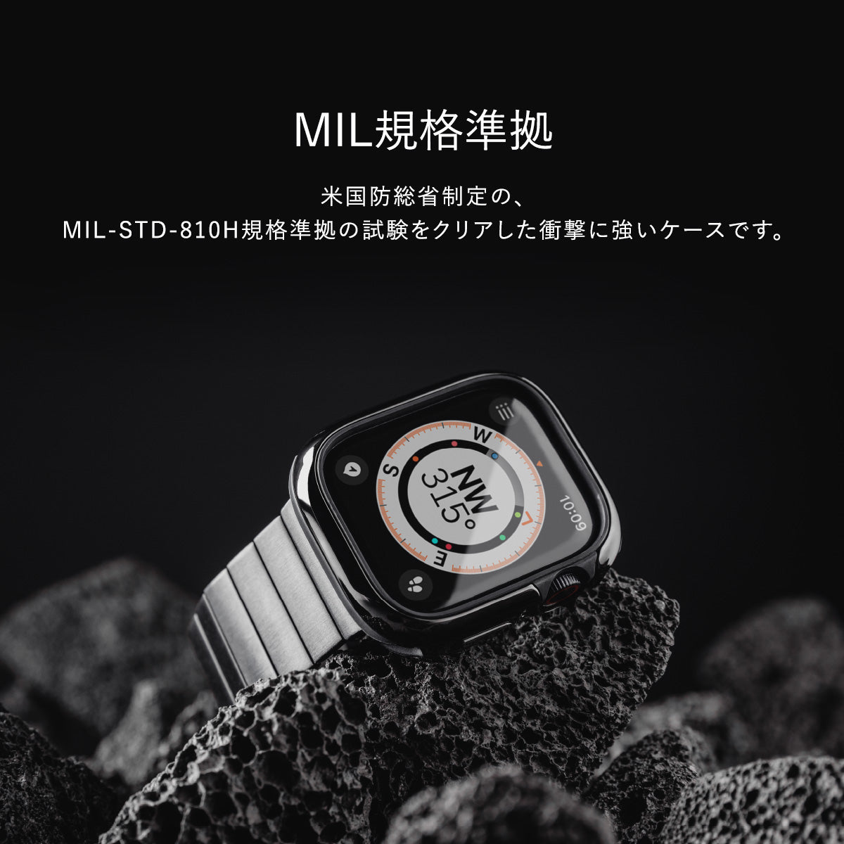 Odyssey Apple Watch 45mm PC×TPU ハイブリッドケース – MAGEASY Japan
